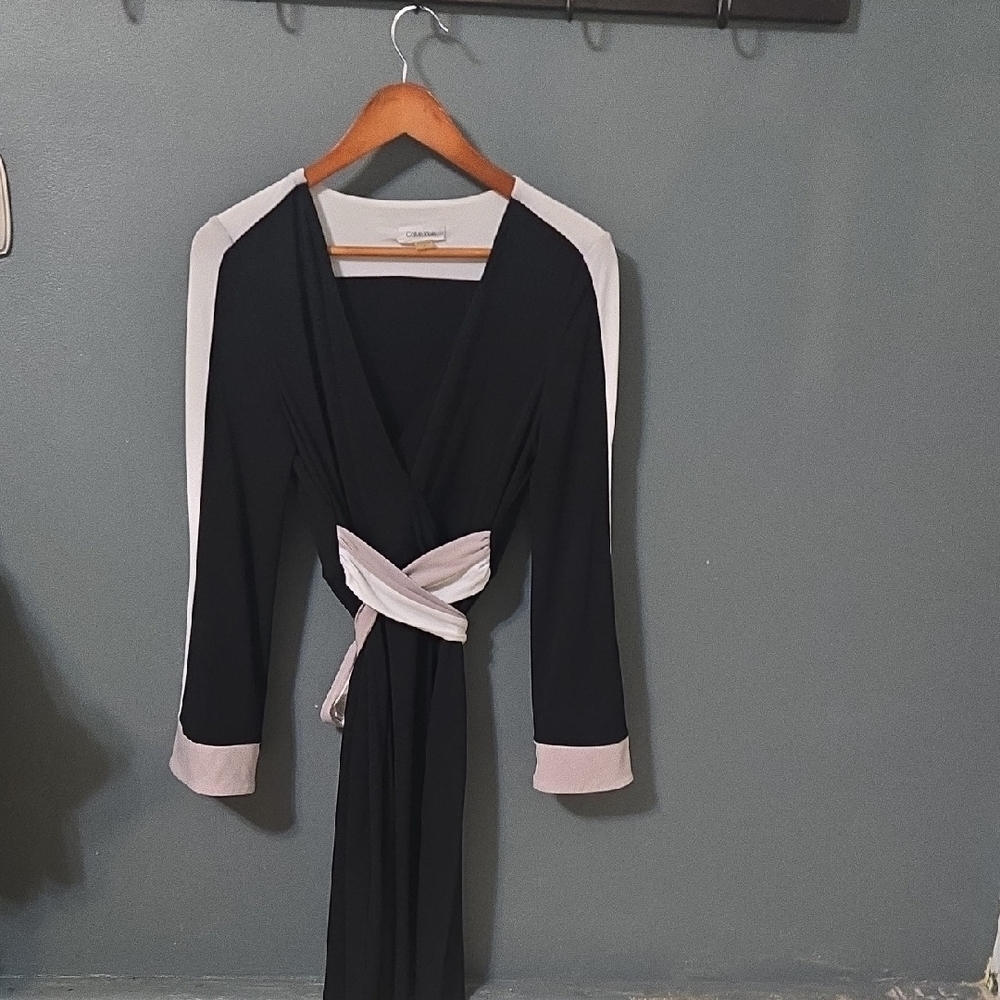 Calvin Klein Monochrome Dress